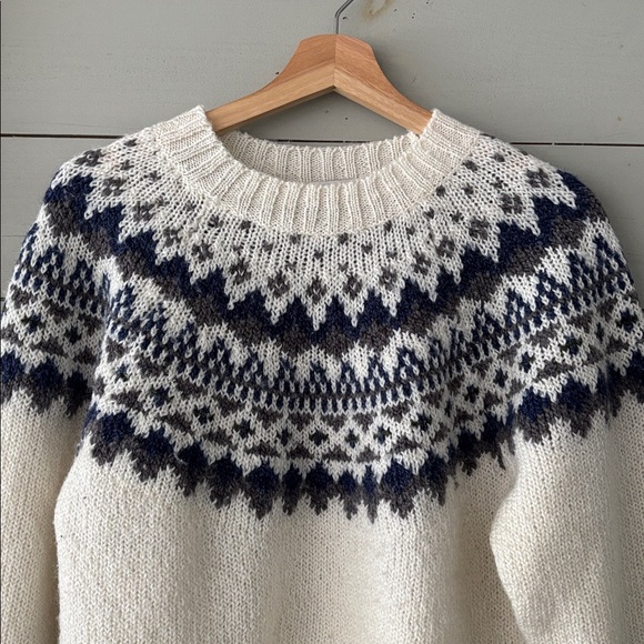 🤍 NoMi Nordic Fair Isle Knit Sweater – Size M/M 🤍 - Picture 2 of 5